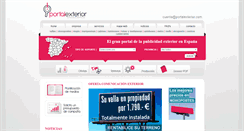 Desktop Screenshot of portalexterior.com
